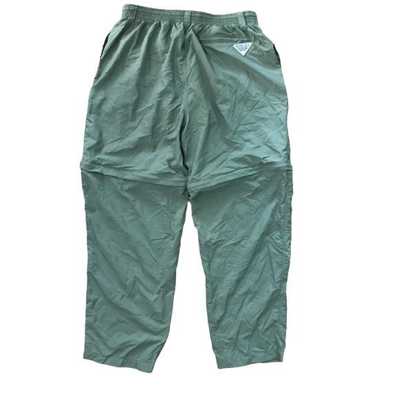 Columbia Mens XL‎ Tan Convertible Elastic Waist Pants omni-shade - Picture 10 of 10